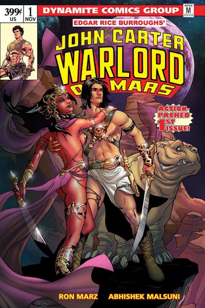 John Carter, Warlord of Mars (2014) #1 VF/NM Lupacchino Variant Dynamite