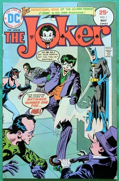 Joker (1975) #1 VF (8.0) Batman Catwoman Two-Face Riddler Penguin cover
