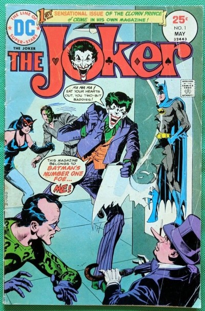 Joker (1975) #1 GD (2.0) Batman Catwoman Two-Face Riddler Penguin cover