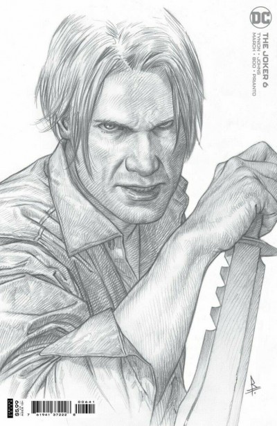 Joker (2021) #6 VF/NM Riccardo Federici 1:25 Sketch Variant Cover