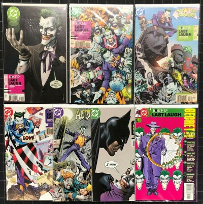 Joker's Last Laugh (2001) #1 2 3 4 5 6 VF/NM + secret files & origins 7 comics 