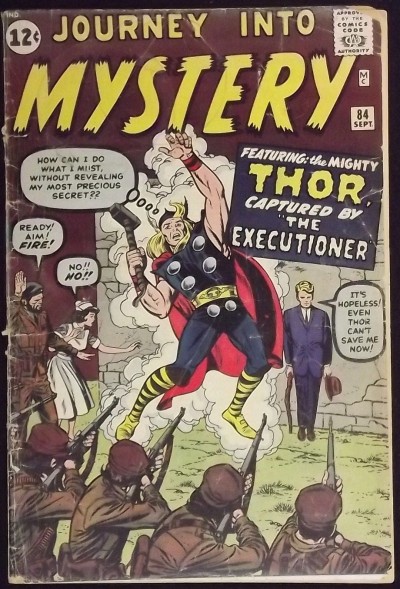 JOURNEY INTO MYSTERY #84 FR/GD 2ND THOR