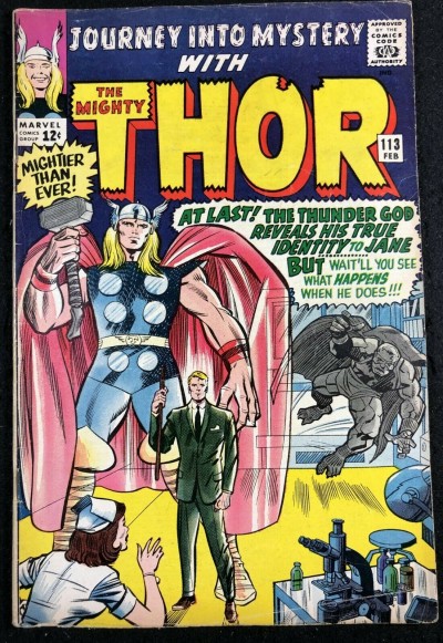 Journey into Mystery (1952) #113 FN (6.0) featuring Thor Loki origin