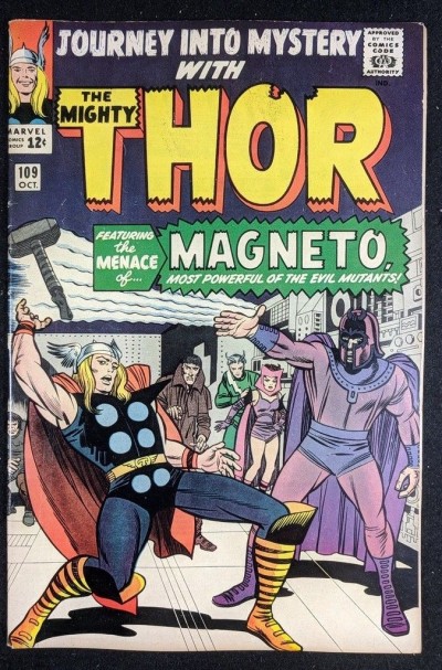 Journey into Mystery (1962) #109 FN (6.0) featuring Thor vs Magneto 1st x-over