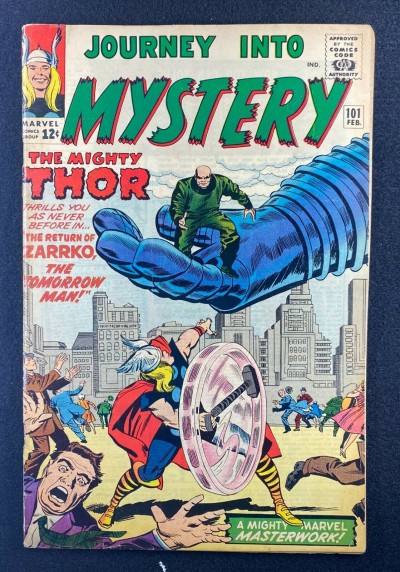 Journey into Mystery (1952) #101 FN+ (6.5) 2nd Avengers Crossover Zarrko Kirby