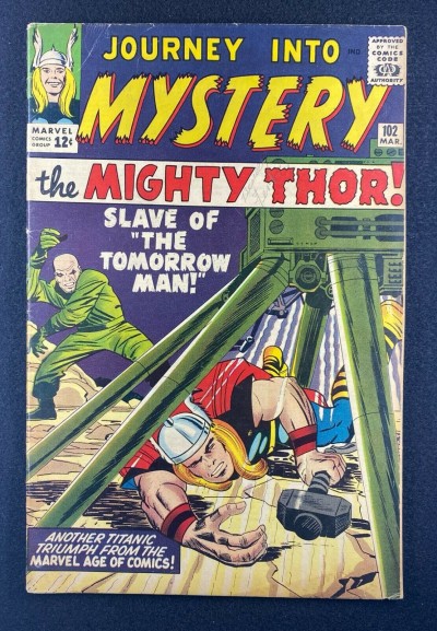 Journey into Mystery (1952) #102 FN (6.0) 1st App Balder, Sif, Hela Jack Kirby