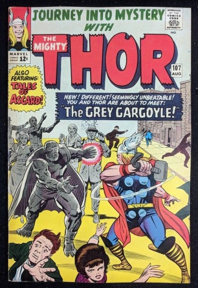 Journey into Mystery (1962) #107 FN (6.0) featuring Thor 1st app Grey Gargoyle