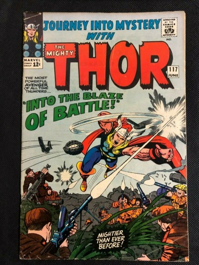 Journey into Mystery (1952) #117 VG (4.0) Jack Kirby Thor