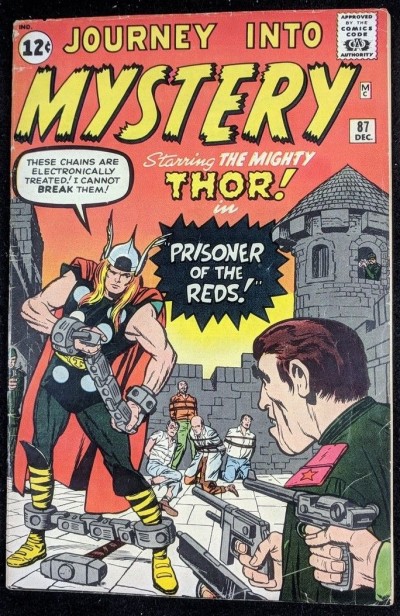 Journey into Mystery (1962) #87 VG (4.0) featuring Thor 