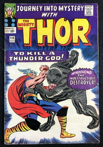 Journey into Mystery (1962) #118 FN- (5.5) featuring Thor 1st app Destroyer