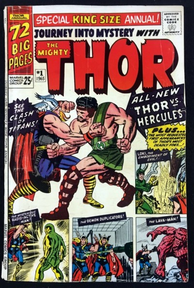 Journey into Mystery Annual (1965) #1 GD/VG (3.0) starring Thor 1st app Hercules