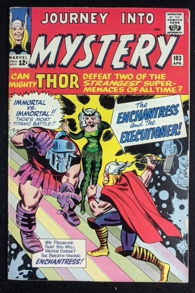 Journey into Mystery (1962) #103 VG/FN (5.0) featuring Thor 1st app Enchantress 