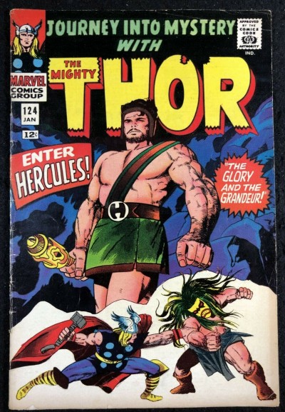Journey into Mystery (1962) #124 FN (6.0) featuring Thor Hercules Cover & Story
