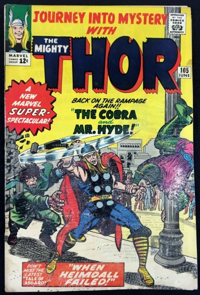 Journey into Mystery (1952) #105 FR/GD (1.5) Thor vs Cobra & Mr.Hyde