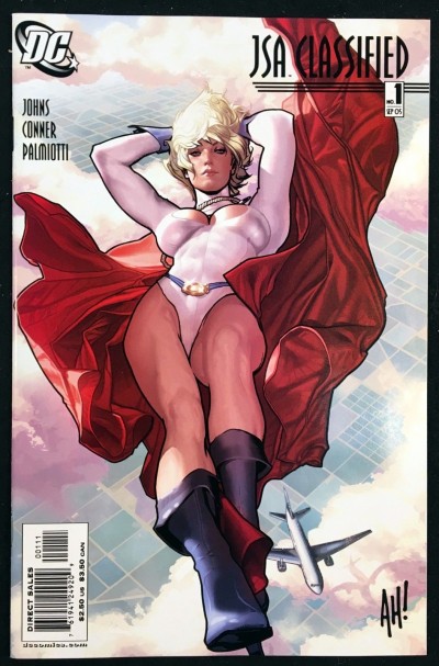 JSA Classified (2005) #1 VF/NM (9.0) 1st print Adam Hughes Power Girl cover