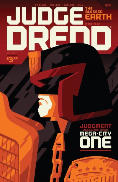 Judge Dredd: The Blessed Earth (2017) #4 VF/NM Tom Whalen IDW 