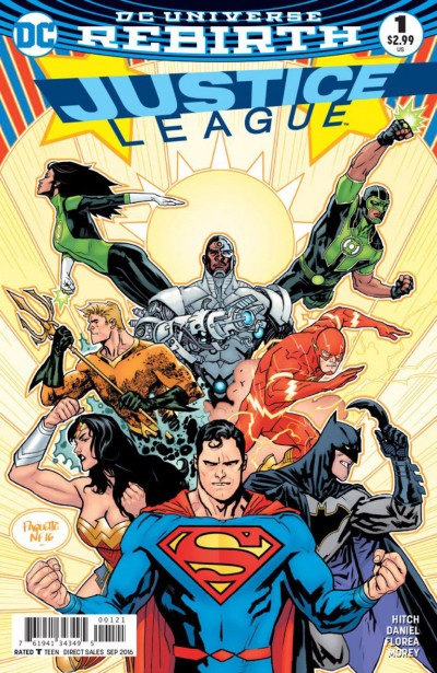 Justice League (2016) #'s 1 2 3 4 5 + Rebirth #1 Complete VF Set DC 