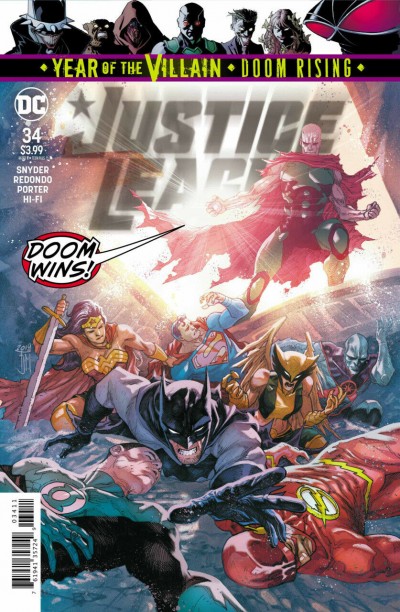 Justice League (2016) #34 VF/NM or better Francis Manapul regular cover