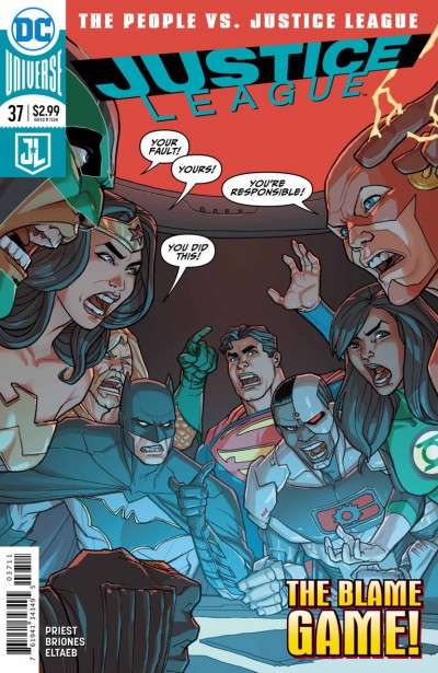 Justice League (2016) #37 VF/NM Pete Woods Cover DC Universe