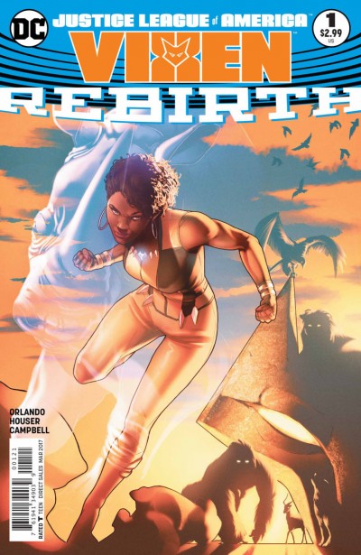 Justice League of America: Vixen Rebirth (2016) #1 VF/NM Jamal Campbell Cover 