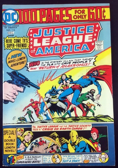 Justice League of America (1960) #114 VF- (7.5) 100 page Super Spectacular