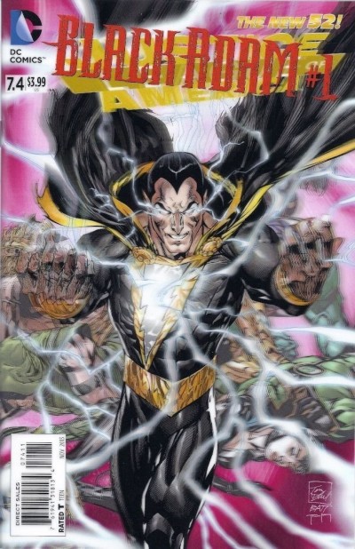Justice League of America (2013) #7.4 VF/NM-NM Black Adam 3D Lenticular Cover 