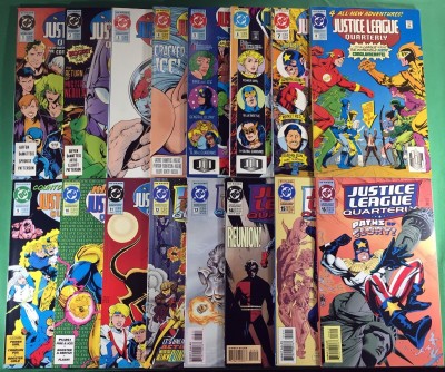 Justice League Quarterly (1990) 1-16 near set missing 17 Linsner Mignola Cockrum