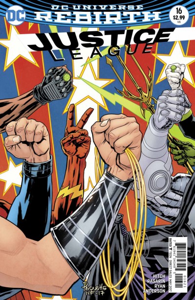 Justice League (2016) #16 VF/NM Paquette Cover Variant DC Universe Rebirth 