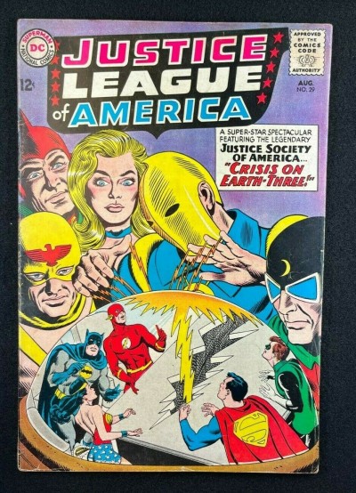 Justice League of America (1960) #29 VG+ (4.5) 1st Crime Syndicate & SA Starman
