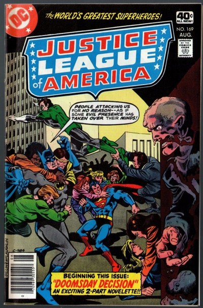 Justice League of America (1960) #169 VF- (7.5) 