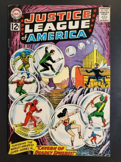 Justice League of America # 16 (1962) FN+ (6.5) Murphy Anderson, Gardner Fox |