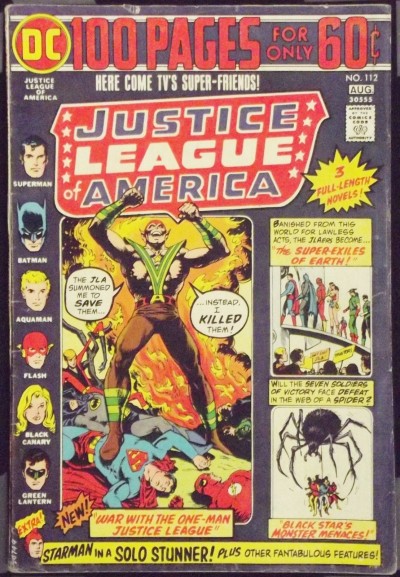 JUSTICE LEAGUE OF AMERICA #112 VG 100PG SPECTACULAR