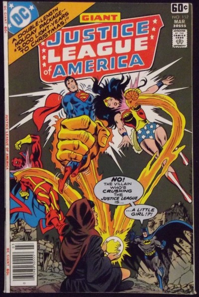 JUSTICE LEAGUE OF AMERICA #152 VF+ 52PG GIANT