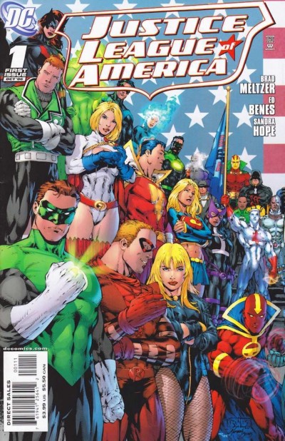 JUSTICE LEAGUE OF AMERICA (2006) #1 VF- COVER A ED BENES JLA