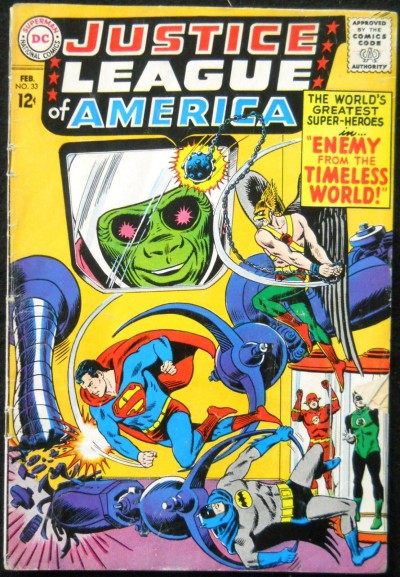 JUSTICE LEAGUE OF AMERICA #33 VG