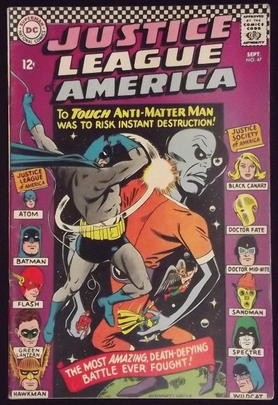 JUSTICE LEAGUE OF AMERICA #47 FN+ JSA X-OVER