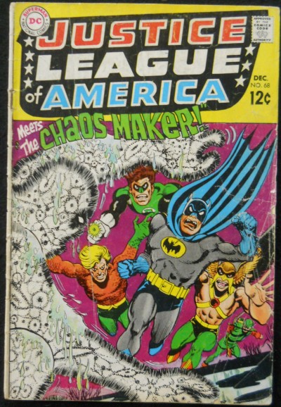 JUSTICE LEAGUE OF AMERICA #68 VG-