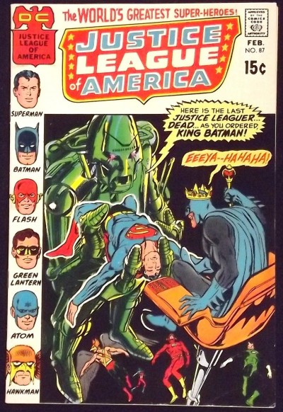 JUSTICE LEAGUE OF AMERICA #87 VF-
