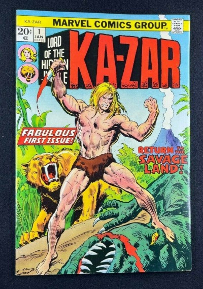 Ka-Zar (1974) #1 VF+ (8.5) John Buscema Cover Art