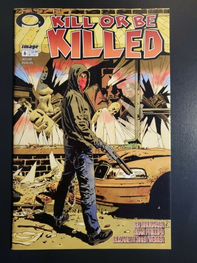 Kill Or Be Killed #6 (2017) NM Phillips Walking Dead #1 Homage Variant cov B|