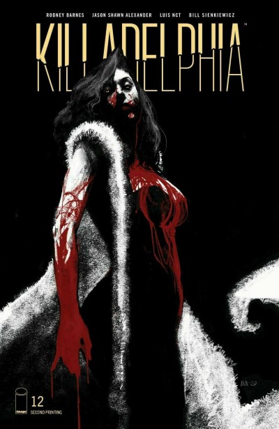 Killadelphia (2019) #12 VF/NM 2nd Printing Variant Cover Image Comics
