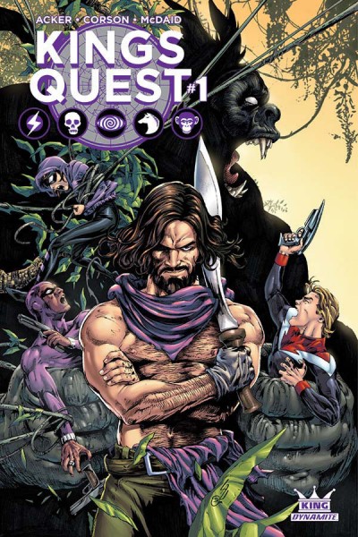 Kings Quest (2016) #1 VF/NM Cover C Dynamite 