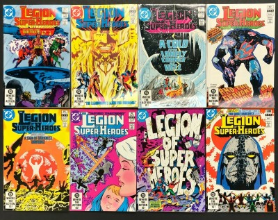 Legion of Super-Heroes (1980) 287-294 VF/NM Great Darkness Saga Darkseid 8 books