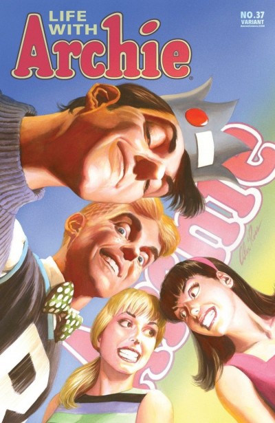 LIFE WITH ARCHIE (2010) #37 VF/NM ALEX ROSS VARIANT COVER DEATH OF ARCHIE