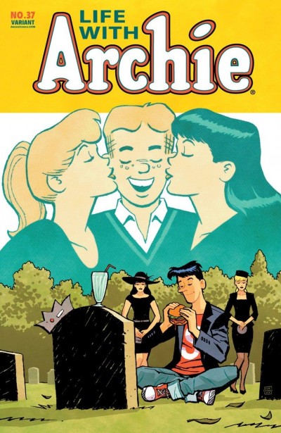 LIFE WITH ARCHIE (2010) #37 VF/NM CLIFF CHANG VARIANT COVER DEATH OF ARCHIE