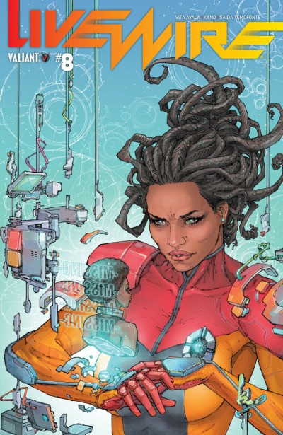 Livewire (2018) #8 VF/NM Kenneth Rocafort Cover Valiant