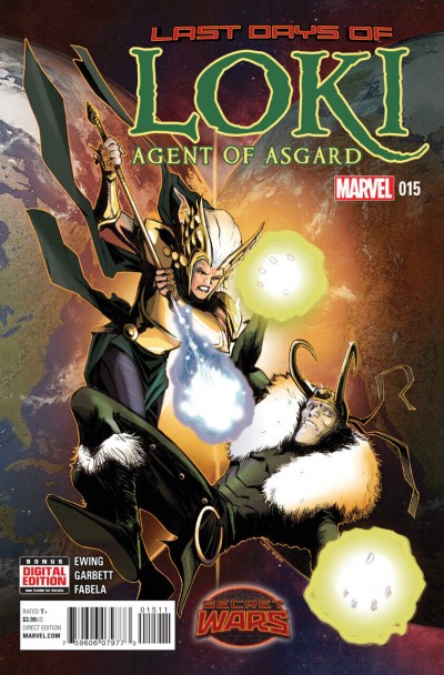Loki: Agent of Asgard (2014) #15 NM Lee Garbett Cover