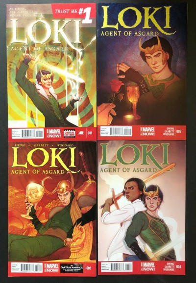 Loki Agent Of Asgard (2014) #1 2 3 4 VF/NM or better 1st app of Verity Willis