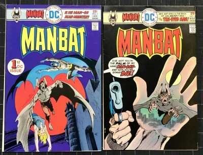Man-Bat (1976) #1 2 complete set VF- (7.5) Batman