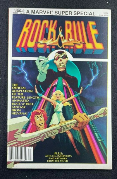 Marvel Comics Super Special (1977) #25 VF/NM (9.0) Rock & Rule Movie Adaptation